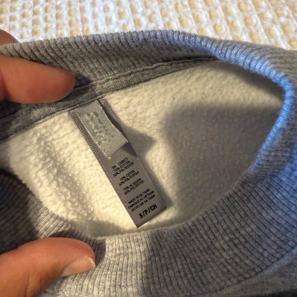 Bundle of 2 SKIMS cotton fleece crewneck sweatshirts - Picture 2 of 6